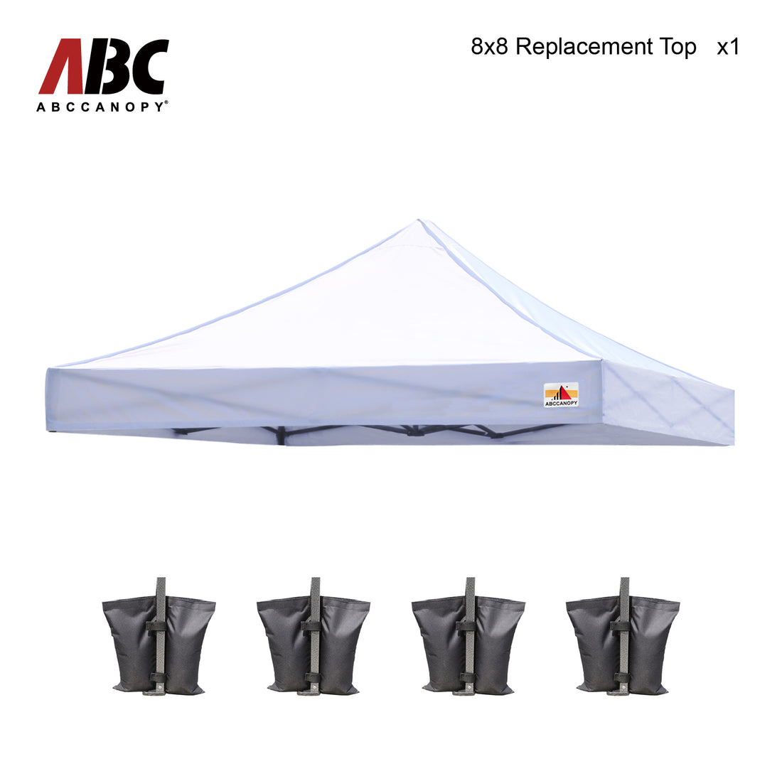 Top cover for 8x8 canopy(4 extra weight bags)