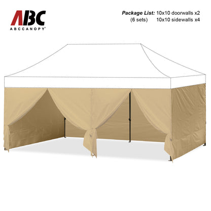 ABCCANOPY Sidewall Walls (4 Walls Only)