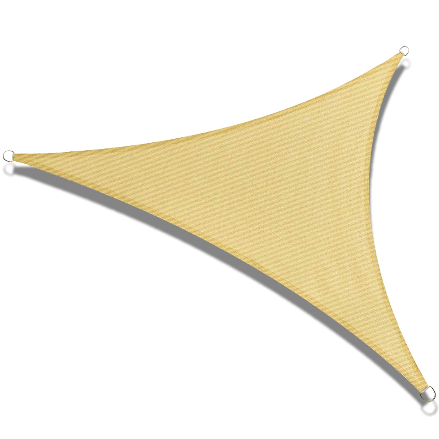 UV Block Sun Shade Sail for Patio, Deck, Backyard（Triangle）