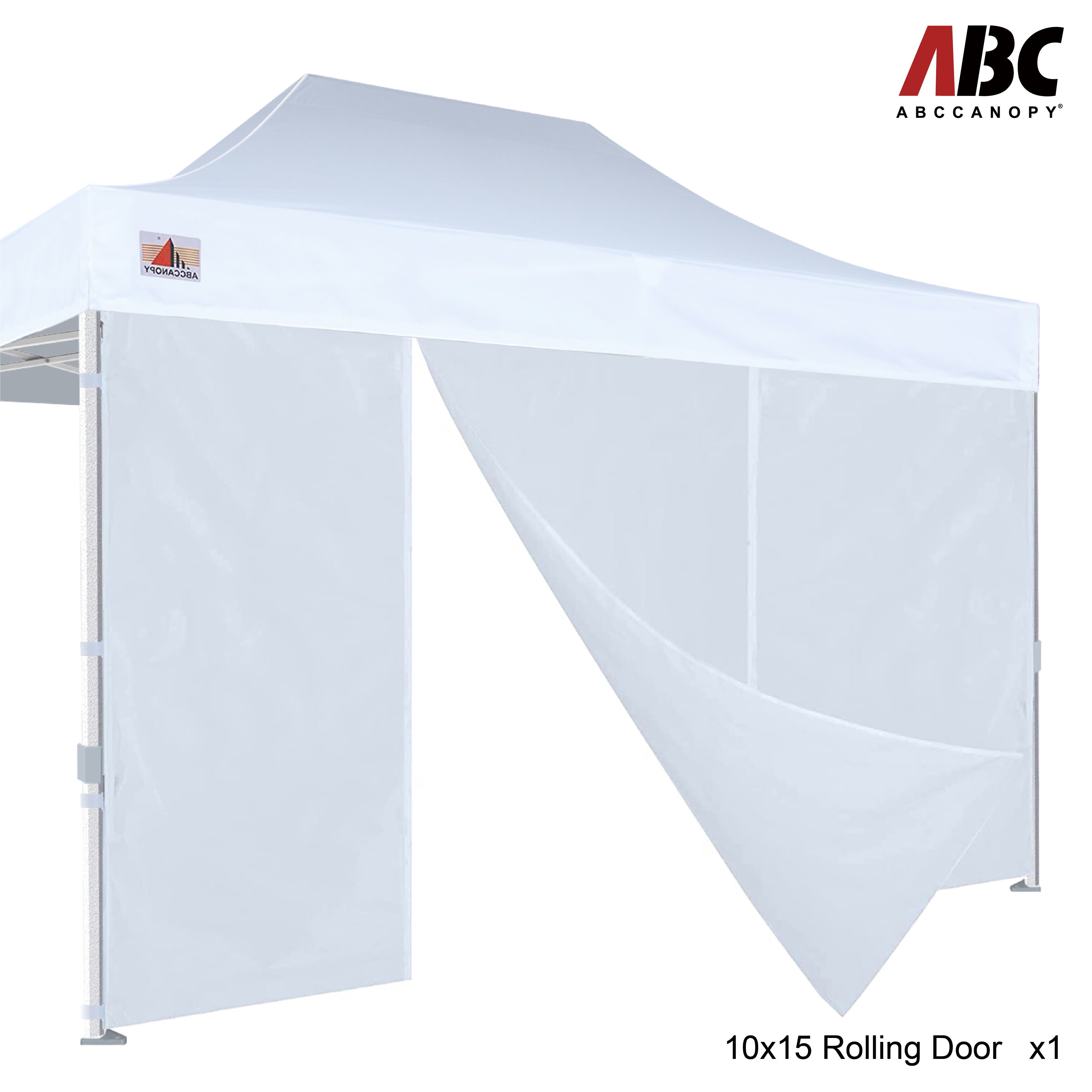 Canopy Rolling Door with Zipper8x8/10x10/10x15 (1pc)