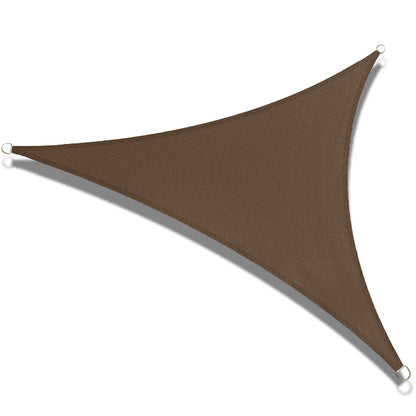 UV Block Sun Shade Sail for Patio, Deck, Backyard（Triangle）