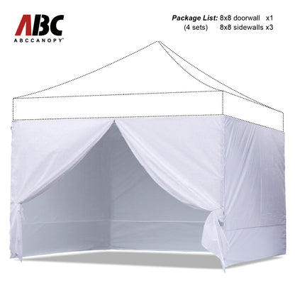 ABCCANOPY Sidewall Walls (4 Walls Only)