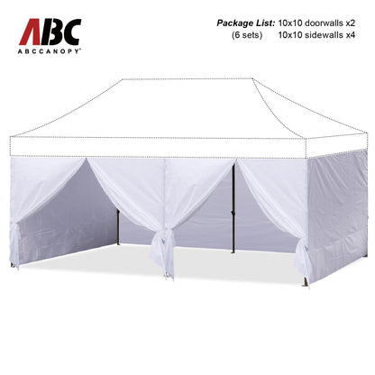 ABCCANOPY Sidewall Walls (4 Walls Only)