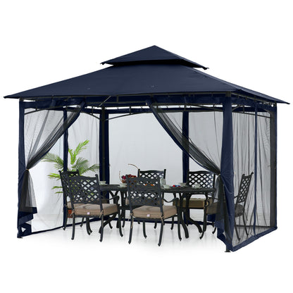 9x9/11x11/10x12 Patio Gazebo(Mesh Wall)