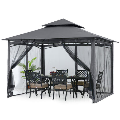 9x9/11x11/10x12 Patio Gazebo(Mesh Wall)