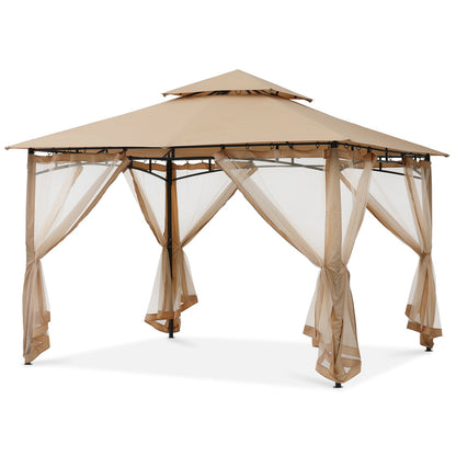 9x9/11x11/10x12 Patio Gazebo(Mesh Wall)