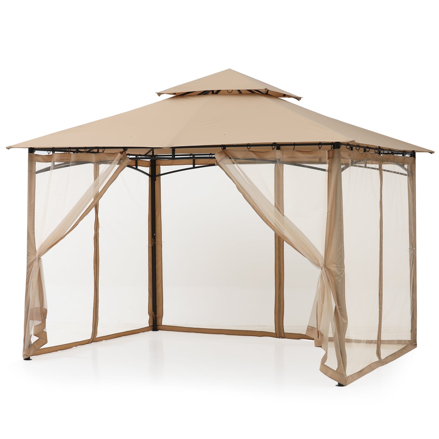 9x9/11x11/10x12 Patio Gazebo(Mesh Wall)