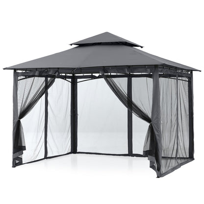 9x9/11x11/10x12 Patio Gazebo(Mesh Wall)