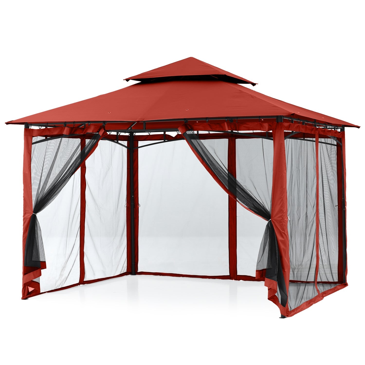 9x9/11x11/10x12 Patio Gazebo(Mesh Wall)