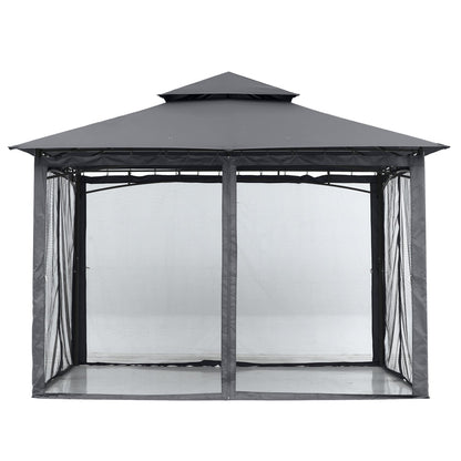 9x9/11x11/10x12 Patio Gazebo(Mesh Wall)