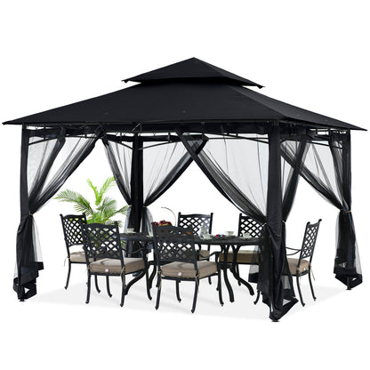 9x9/11x11/10x12 Patio Gazebo(Mesh Wall)