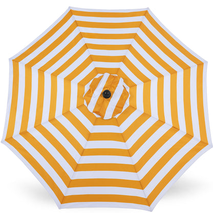 9FT Patterned Replacement Top for Outdoor Umbrella 8 Ribs