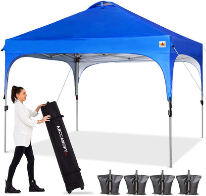 Compact 10x10 Pop-up Beach Canopy