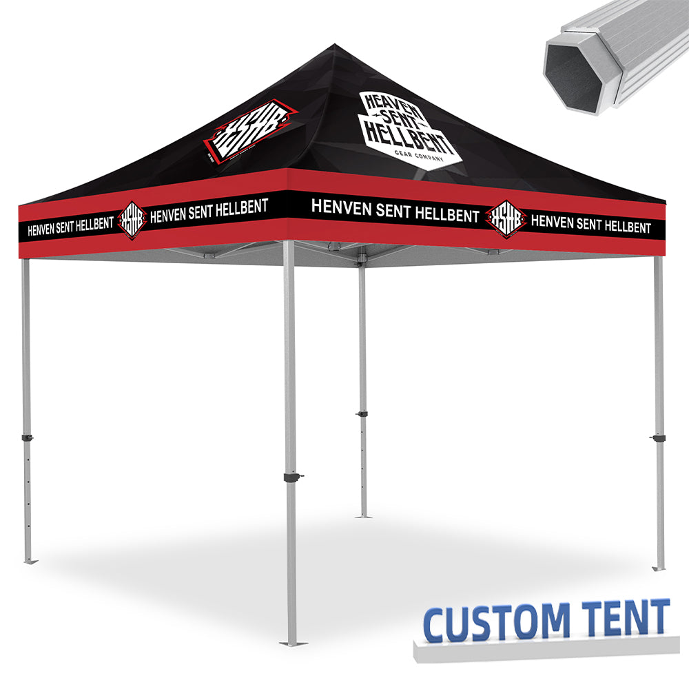 S3 Professional Super Duty Aluminum 10x10 Custom Canopy