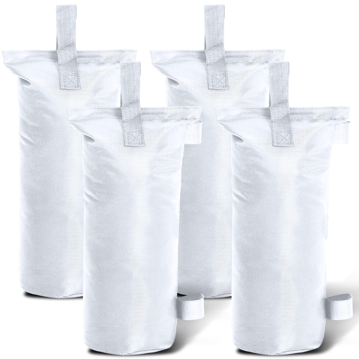 100LBS/112LBS/150LBS Extra Large Canopy Sand Bags, 4-Packs (Without Sand)