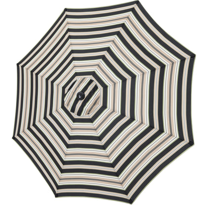 9FT Patterned Replacement Top for Outdoor Umbrella 8 Ribs