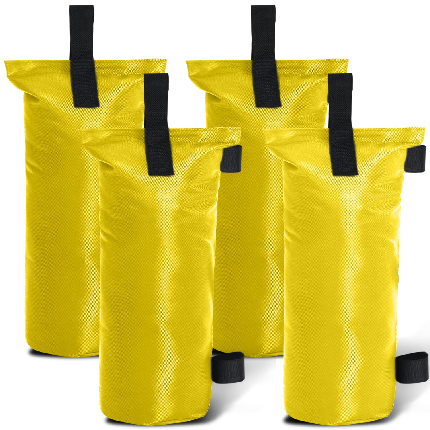 100LBS/112LBS/150LBS Extra Large Canopy Sand Bags, 4-Packs (Without Sand)