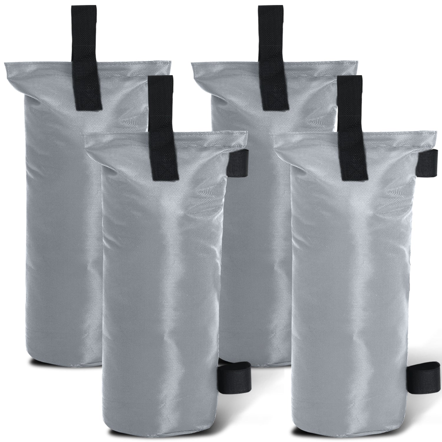 100LBS/112LBS/150LBS Extra Large Canopy Sand Bags, 4-Packs (Without Sand)