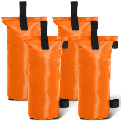 100LBS/112LBS/150LBS Extra Large Canopy Sand Bags, 4-Packs (Without Sand)