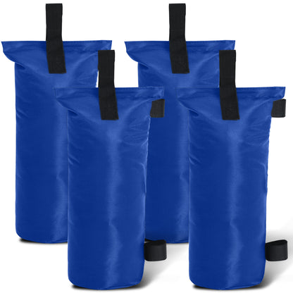 100LBS/112LBS/150LBS Extra Large Canopy Sand Bags, 4-Packs (Without Sand)