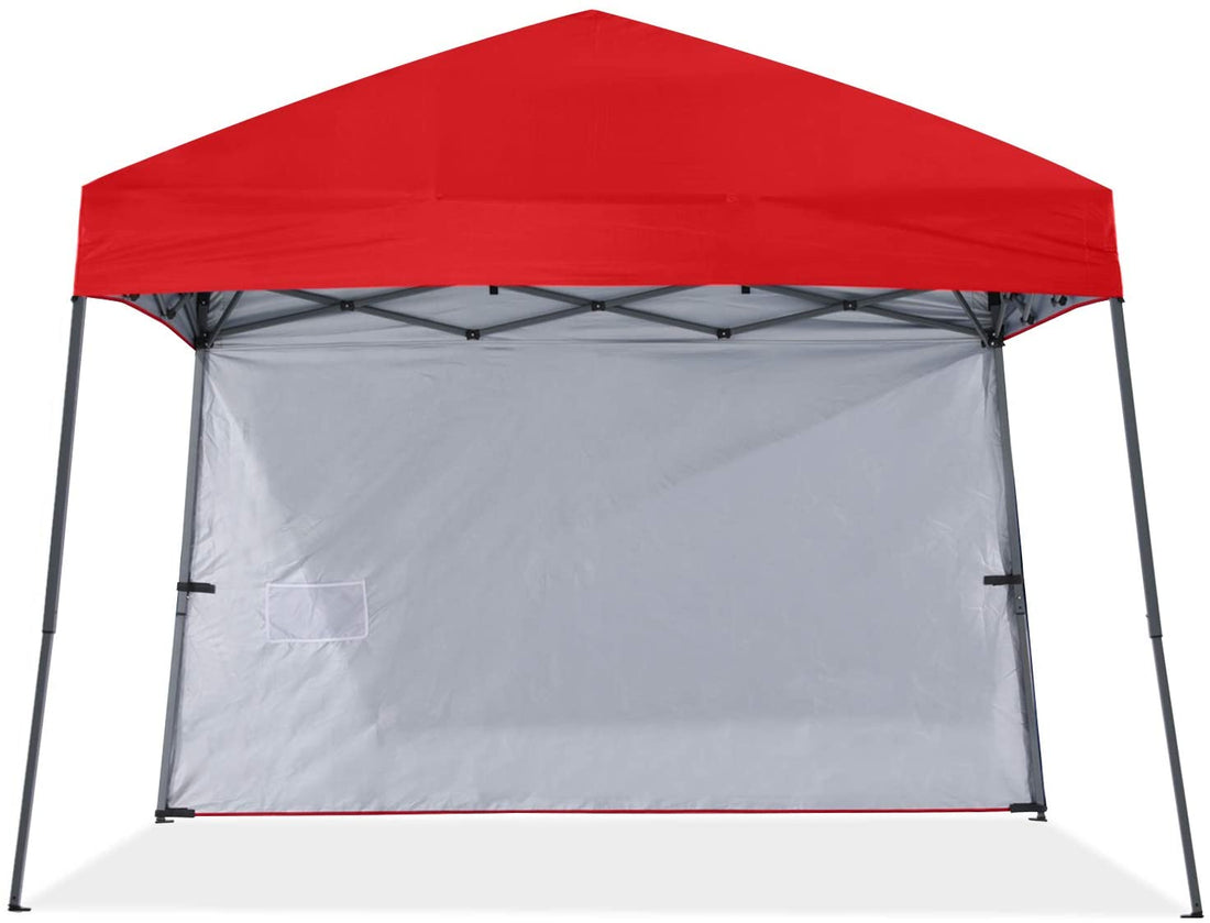 Outdoor Slant Beach Camping Canopy(1 Sun Wall)