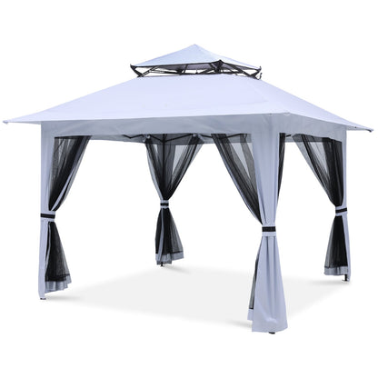 11x11/13x13 Patio Gazebo with Mosquito Netting