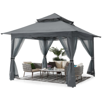 11x11/13x13 Patio Gazebo with Mosquito Netting