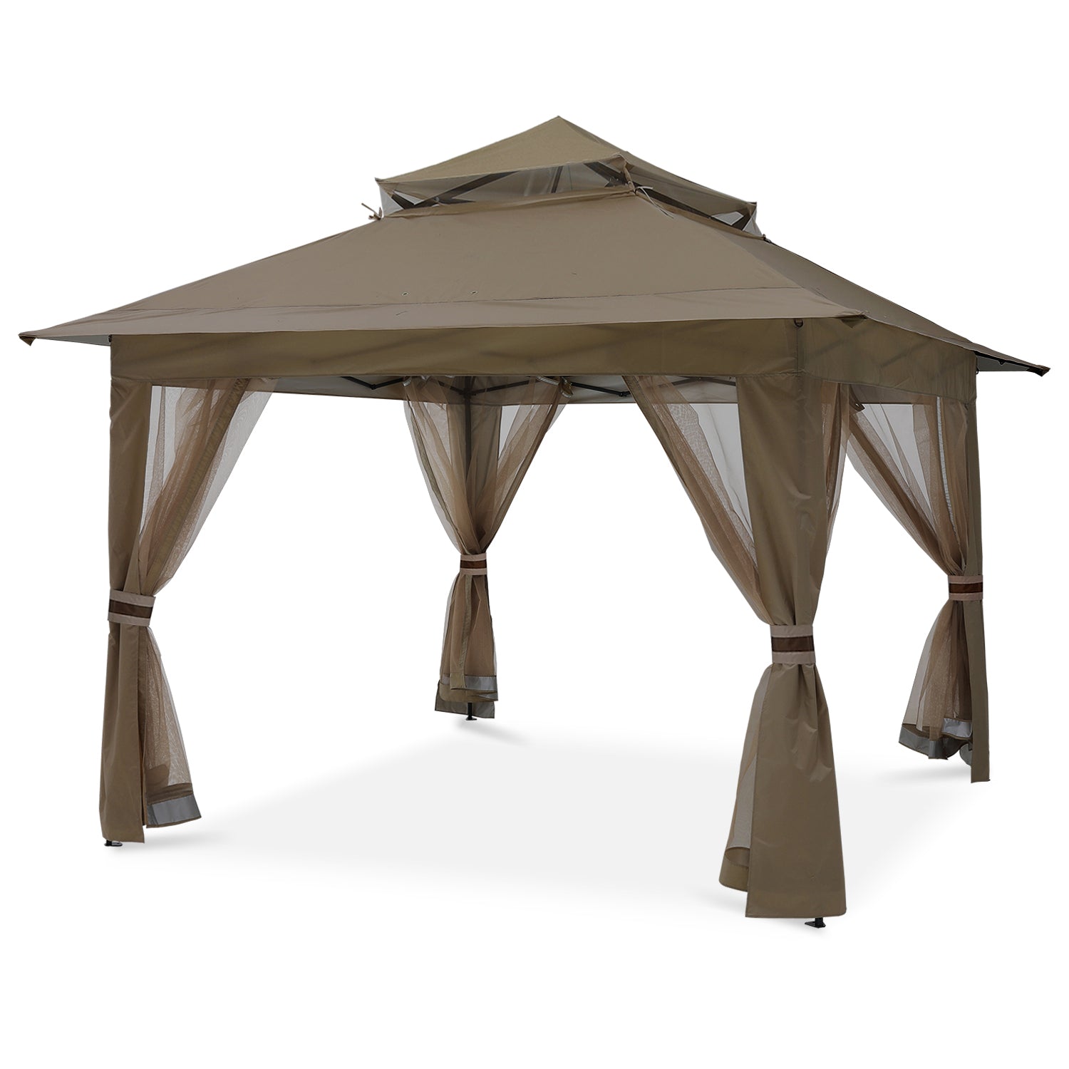 13x13 Patio Gazebo with Mosquito Netting