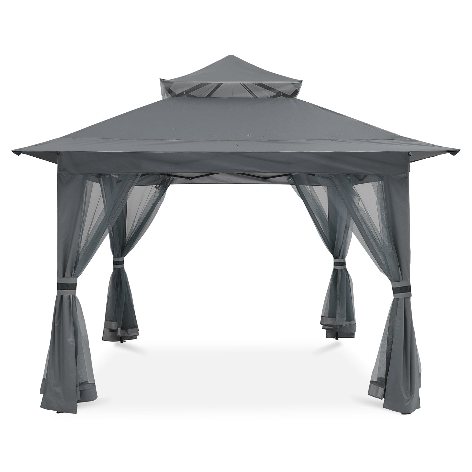 13x13 Patio Gazebo with Mosquito Netting