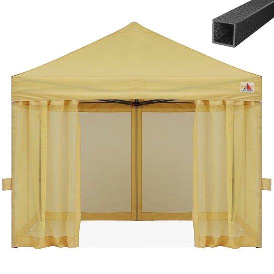 S1 Commercial 10x10 Pop Up Canopy (Netting Walls)