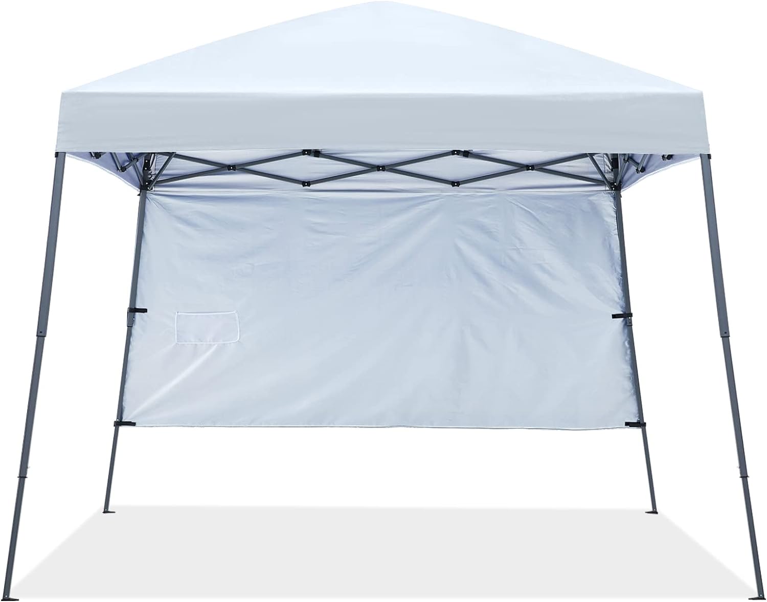 Outdoor Slant Beach Camping Canopy(1 Sun Wall)