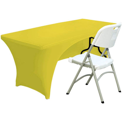 Spandex Table Cover Fitted Polyester Tablecloth（Incomplete encirclement）