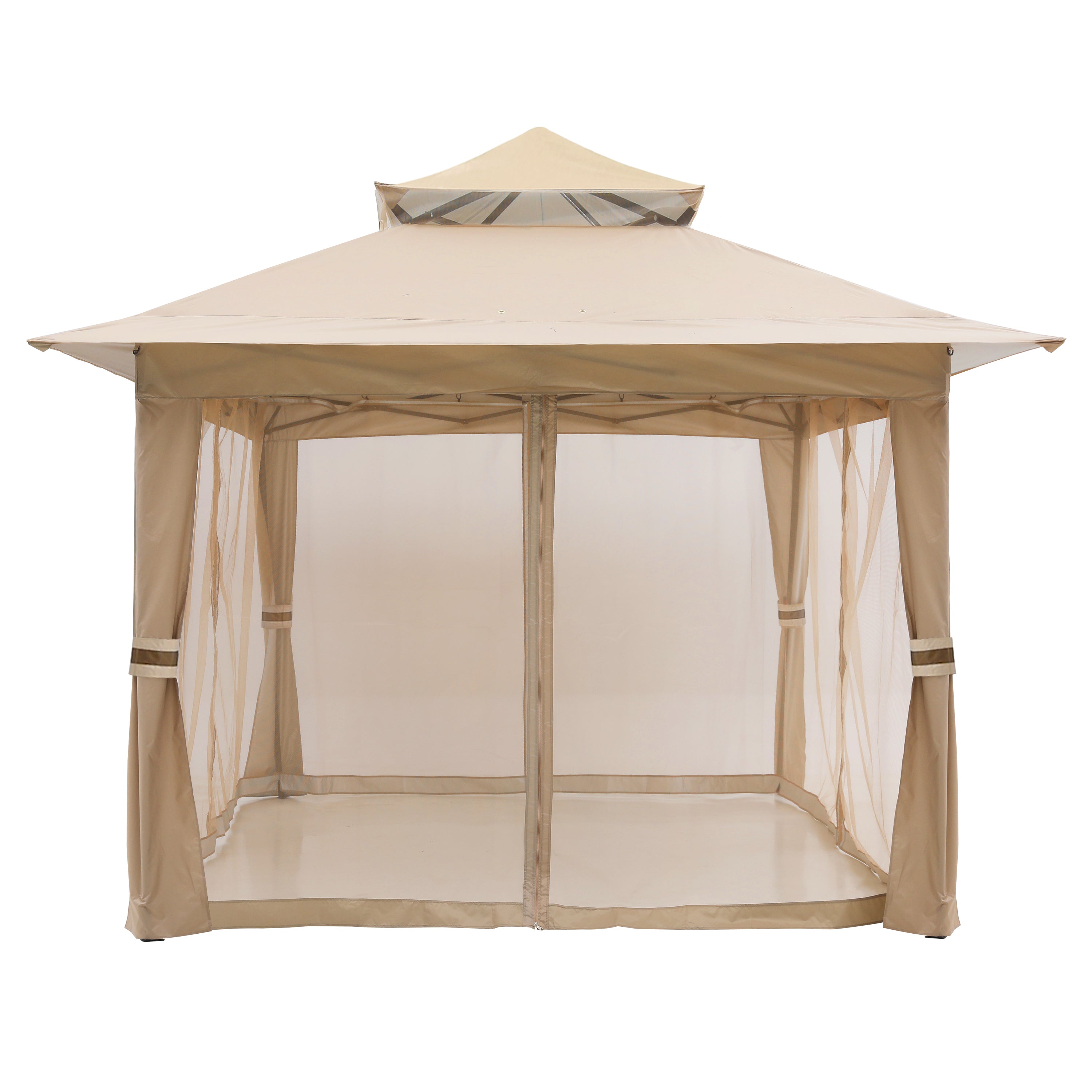 13x13 Patio Gazebo with Mosquito Netting