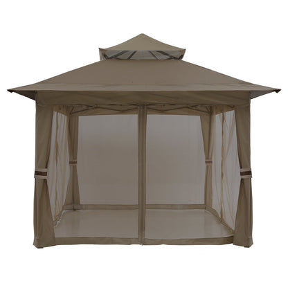 13x13 Patio Gazebo with Mosquito Netting