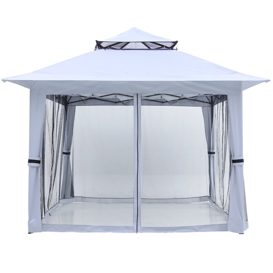 13x13 Patio Gazebo with Mosquito Netting