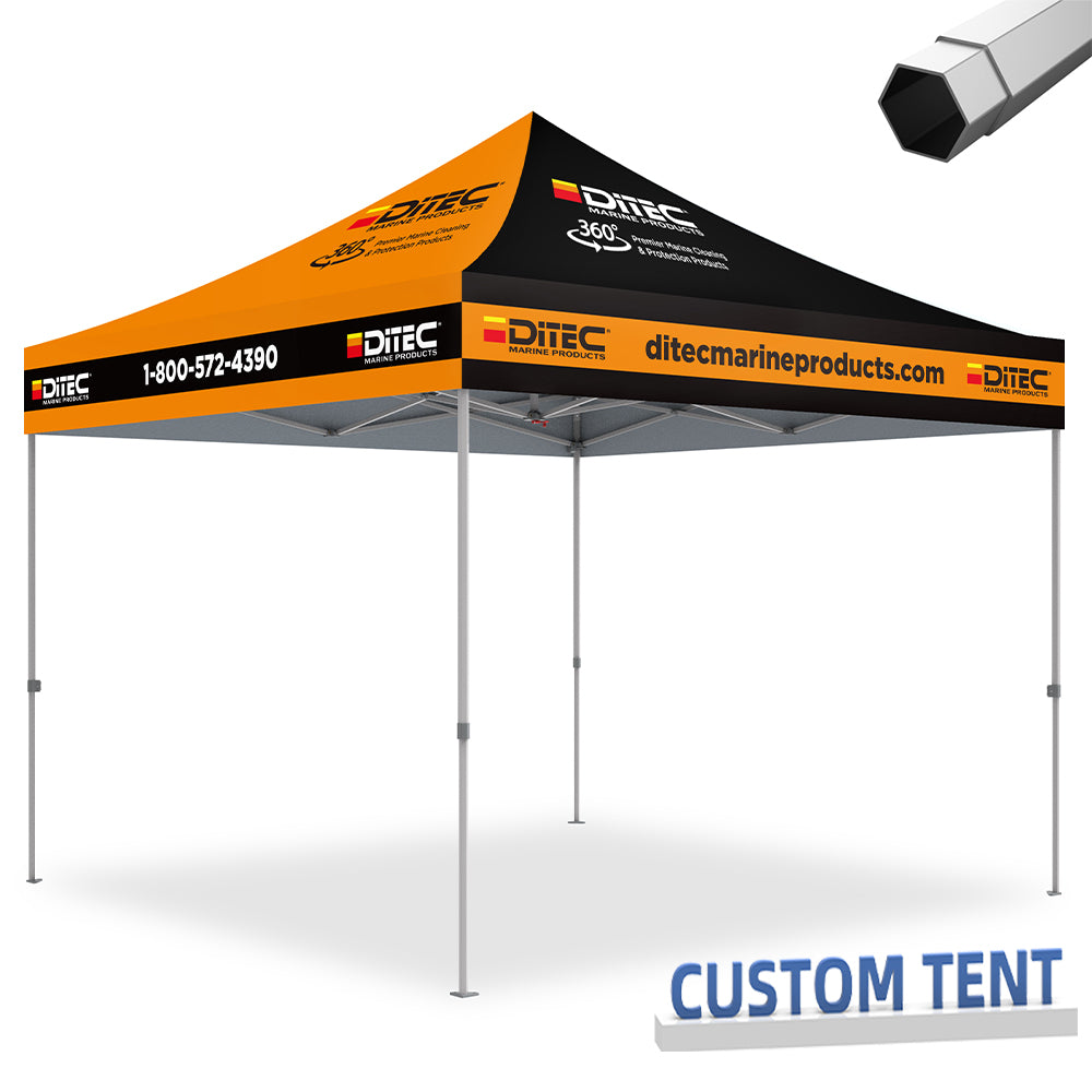 S2 Premium 10x10 Custom Canopy