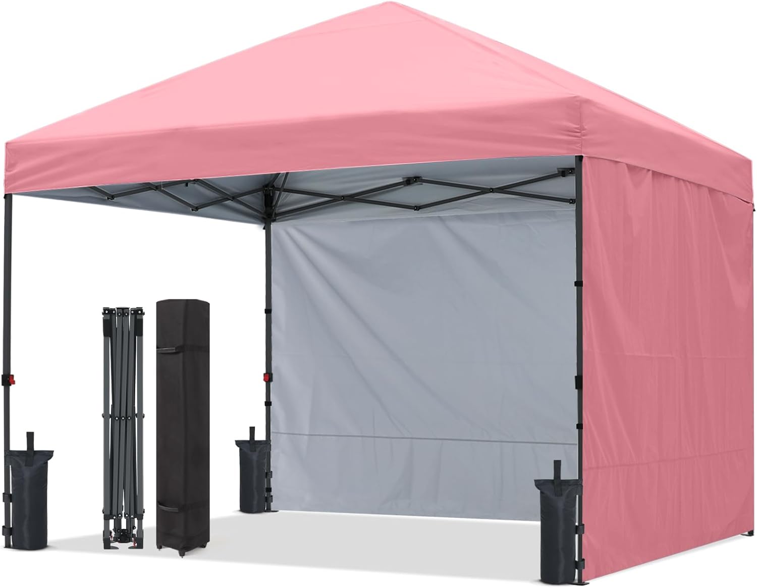 Outdoor Easy Pop up Canopy Tent(2 Sun Walls)