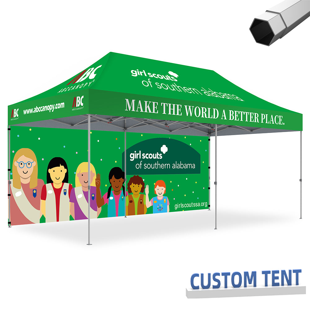 S2 Premium 10x20 Custom Canopy(Brand Union)