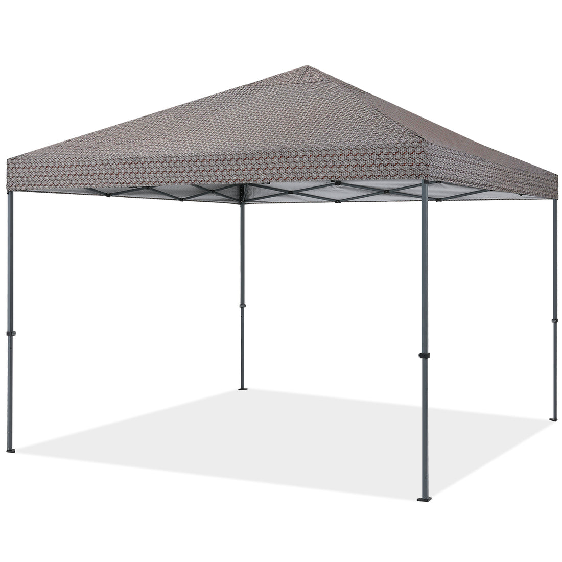 10x10FT Outdoor Easy Pop up Canopy Tent With Graphic Print