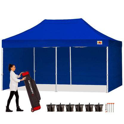 S1 Commercial Pop Up Canopy with Sidewalls 8x8/8x12/8x16