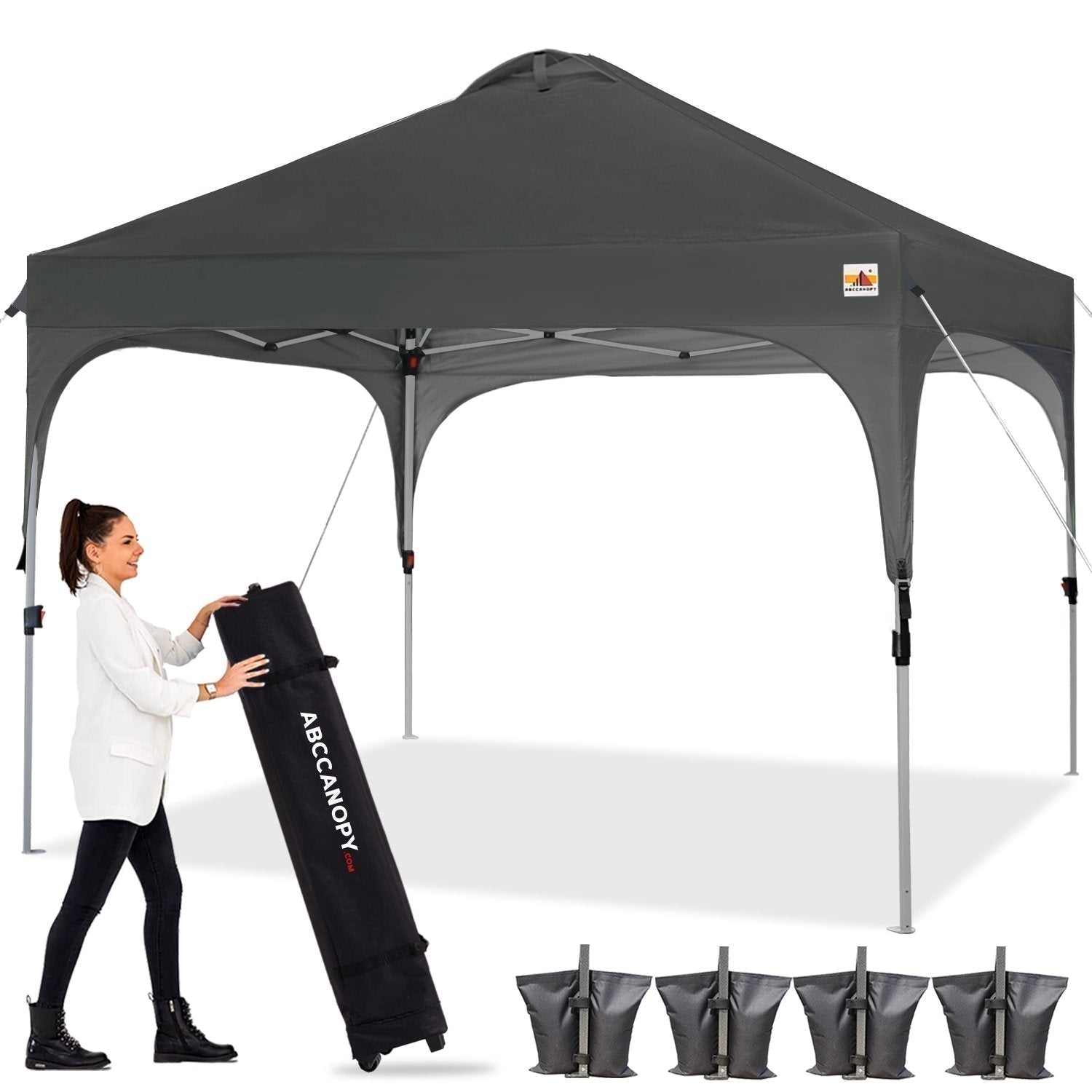 Compact 10x10 Pop-up Beach Canopy