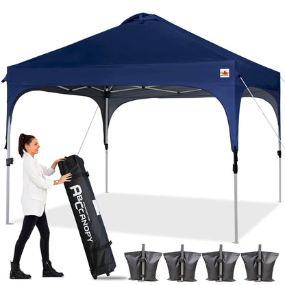 Compact 10x10 Pop-up Beach Canopy