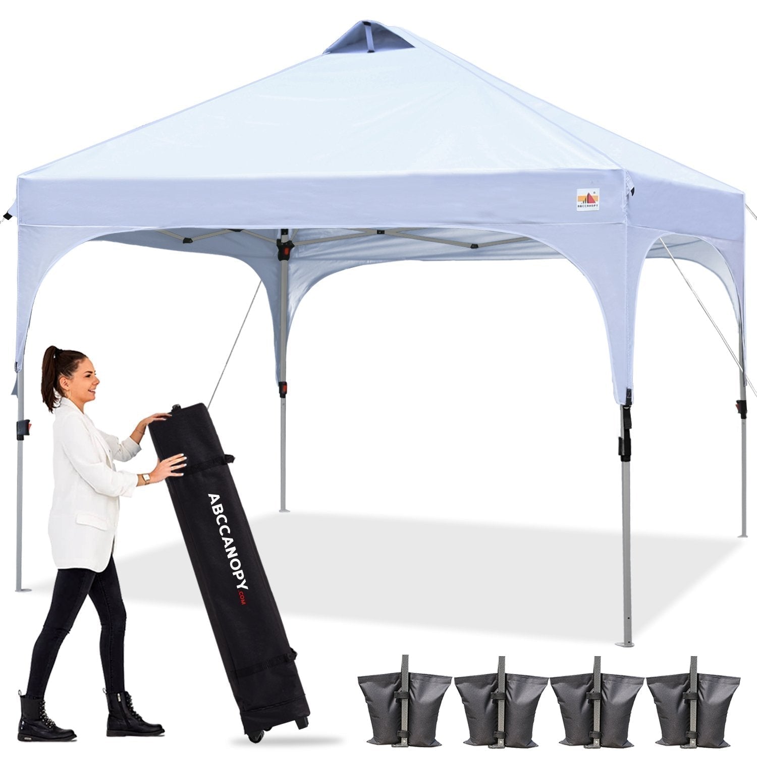 Compact 10x10 Pop-up Beach Canopy