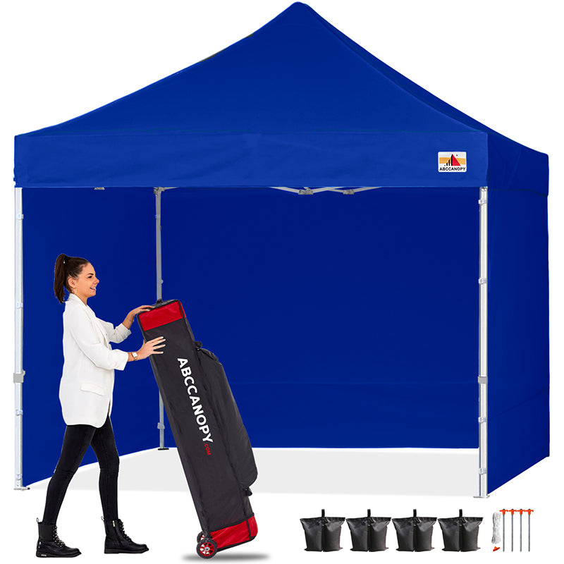 S1 Commercial Pop Up Canopy with Sidewalls 8x8/8x12/8x16