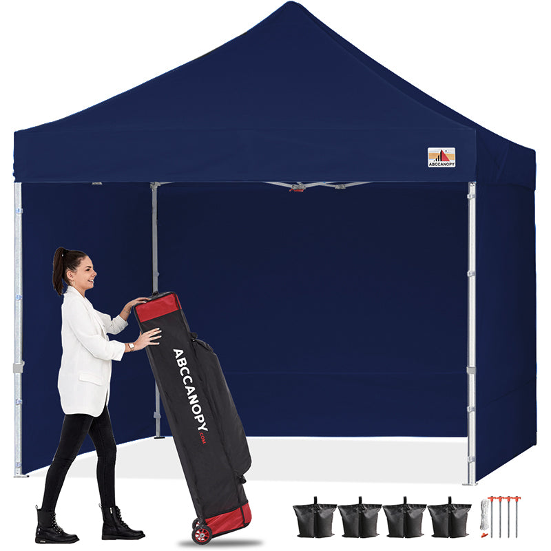 S1 Commercial Pop Up Canopy with Sidewalls 8x8/8x12/8x16